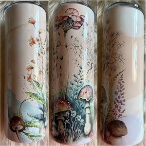 Mythical mushroom 20oz skinny tumbler
